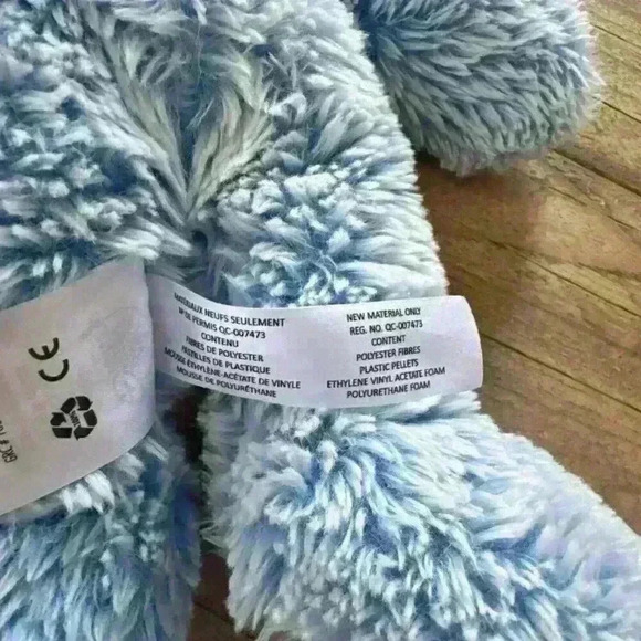 DISNEY STORE Mickey Mouse Bunny Plush Easter Basket Toy Gift Blue 2021 Rabbit - Picture 6 of 6